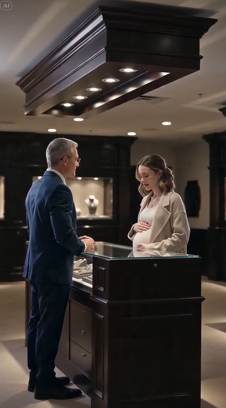 PREGNANT WIDOW SOLD HER DEAD HERO HUSBAND'S LAST GIFT FOR $500... BUT THE JEWELER'S NEXT MOVE LEFT AN ENTIRE CITY IN TEARS 😭💔