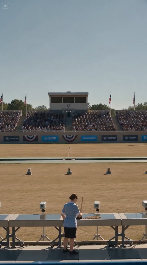 The National Shooting Champion Publicly Humiliated a Young Janitor in Front of Hundreds… But Seconds Later, the "Loser" Picked Up a Rifle—and What She Did Left the Entire Arena Speechless 😱