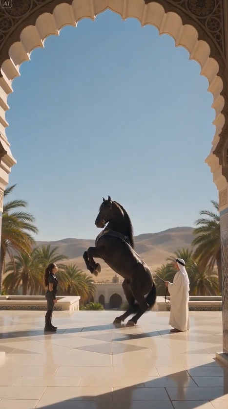 "The Sheikh Offered to Marry Any Woman Who Could Tame His $10 Million Killer Horse... What She Whispered to the Beast Exposed a Royal Secret That Changed Everything!"