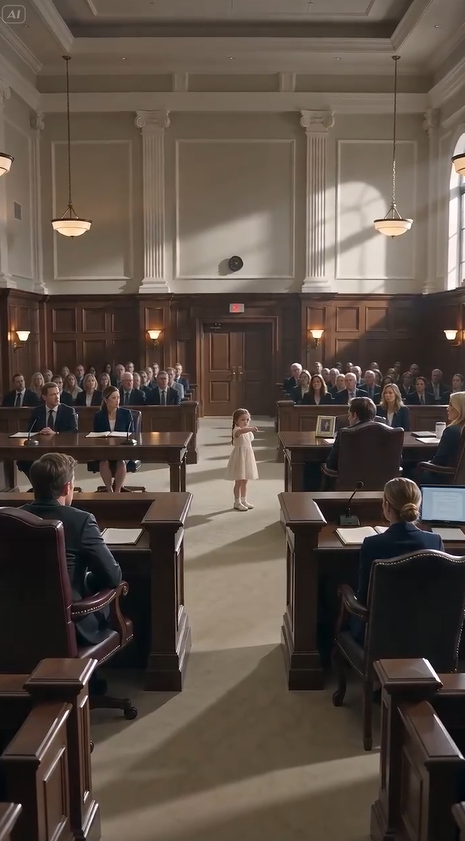 🔥 DIVORCE COURT SHOCKER: He Thought She Was Walking Away With Nothing—Then One Little Girl Whispered Seven Words That Destroyed His Entire Life Forever...