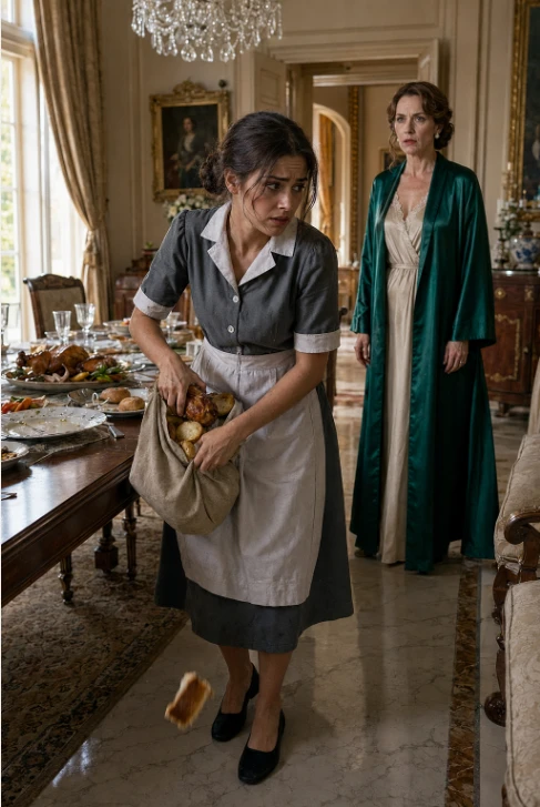 She Invited Her Starving Servant To The Dinner Table—But Her Husband's Unexpected Return Revealed A Terrifying Secret!