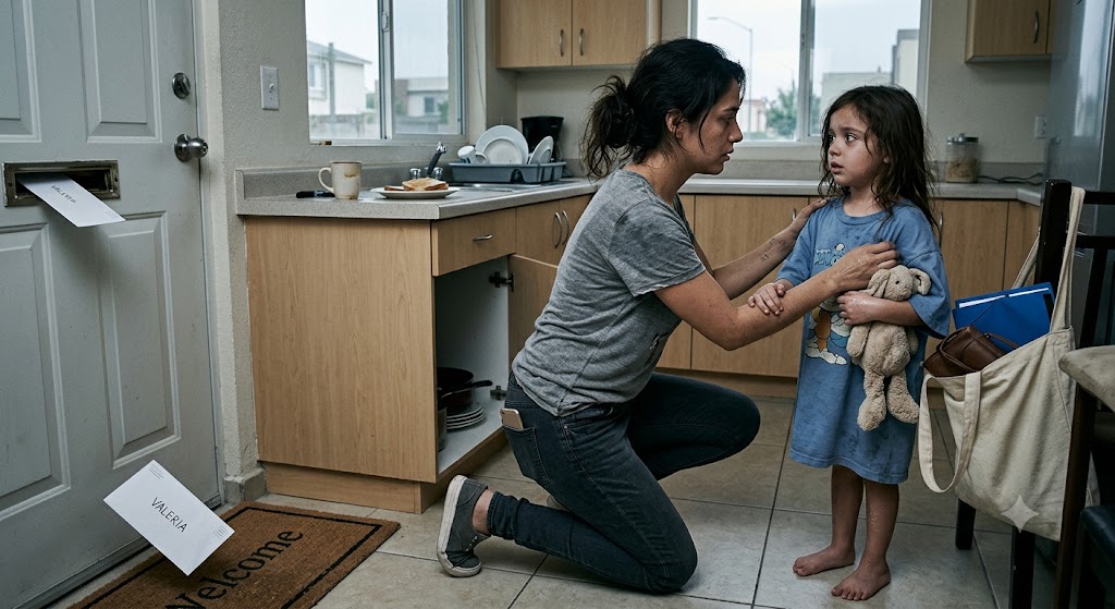 Her 6-Year-Old Daughter Whispered, “Mom, We Have to Escape”… Minutes Later, Someone Was Unlocking the Door
