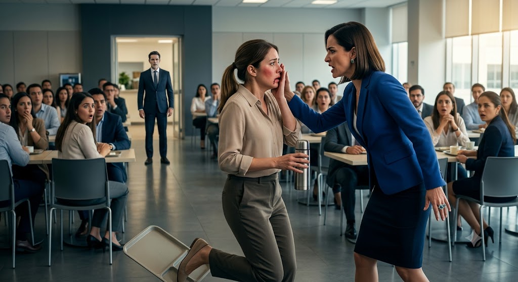 She Disguised Herself as a Low-Level Employee to Test Her Husband… Then His Mistress Slapped the Woman Who Owned the Entire Company