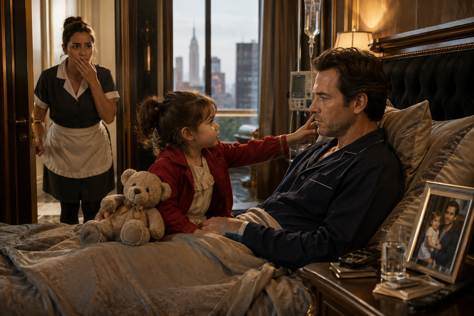 "Nobody Dared Enter the Billionaire's Room... Until a Maid's 3-Year-Old Whispered Four Words That Changed Everything Forever"