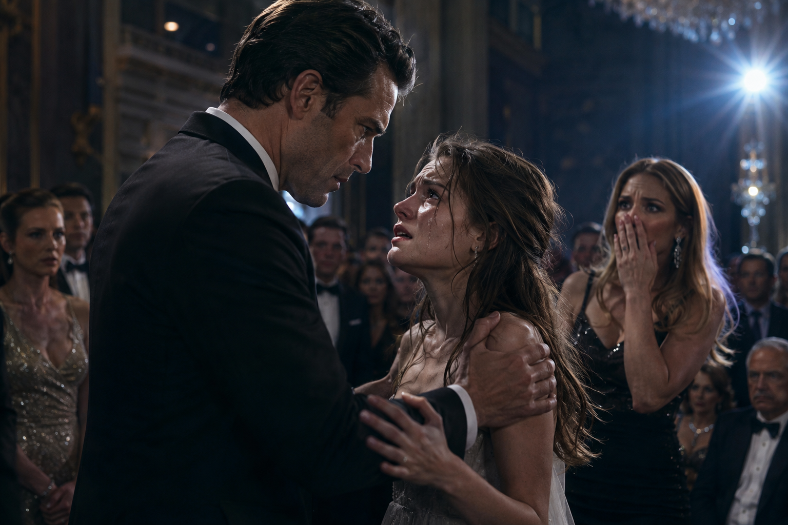 "At the Altar, My Billionaire Groom Whispered, 'Say One More Word... and Your Father Dies.' But What Happened 47 Seconds Later Destroyed His Entire Empire."
