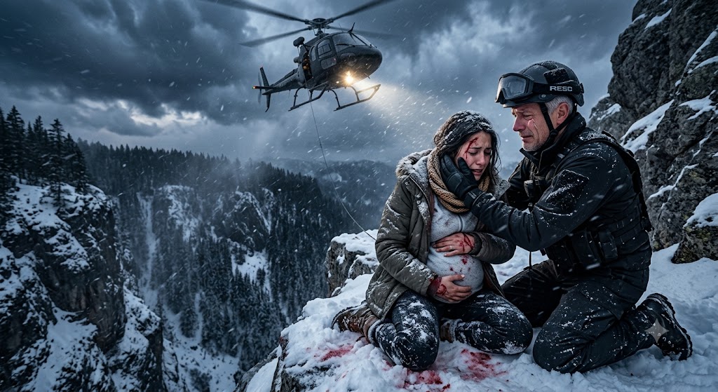 HE PUSHED HIS 9-MONTH-PREGNANT WIFE OFF A CLIFF FOR $50 MILLION… BUT DIDN’T KNOW THE MAN WHO SAVED HER WAS HER REAL FATHER