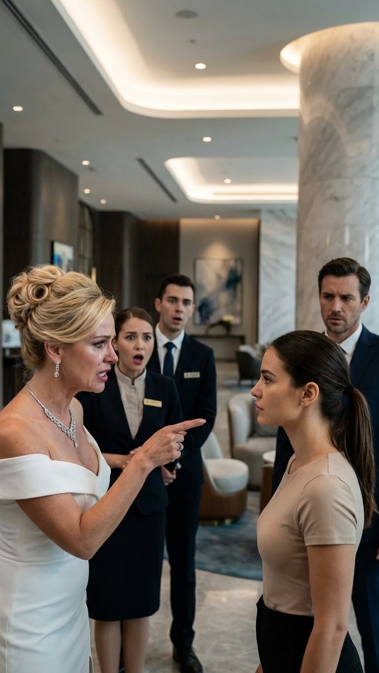 The Millionaire's Wife Mocked the Receptionist in Perfect French… But One Hidden Secret Turned Her Entire World Upside Down