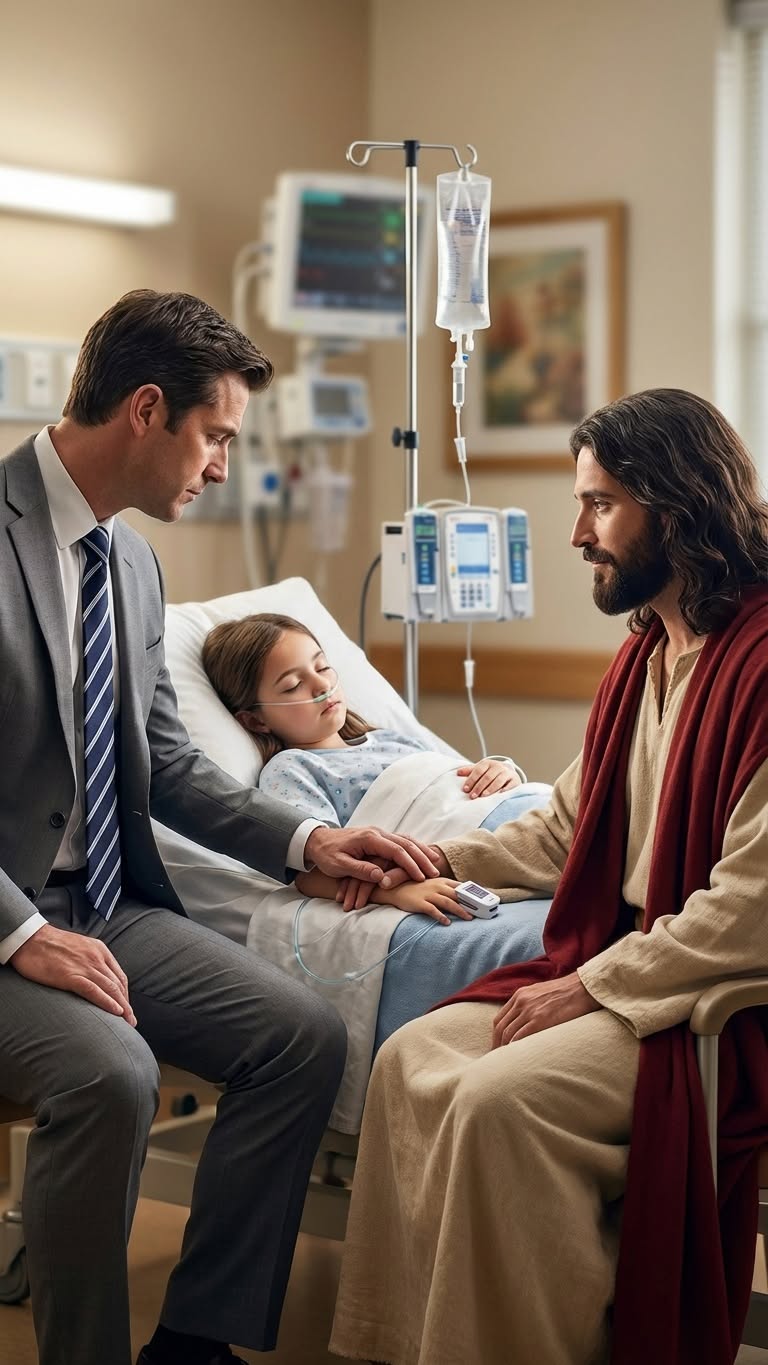 THE BILLIONAIRE LAUGHED AT THE MYSTERIOUS VOICE IN THE CHAPEL… UNTIL HIS DYING DAUGHTER SAID THE EXACT SAME WORDS AND EVERY DOCTOR FROZE
