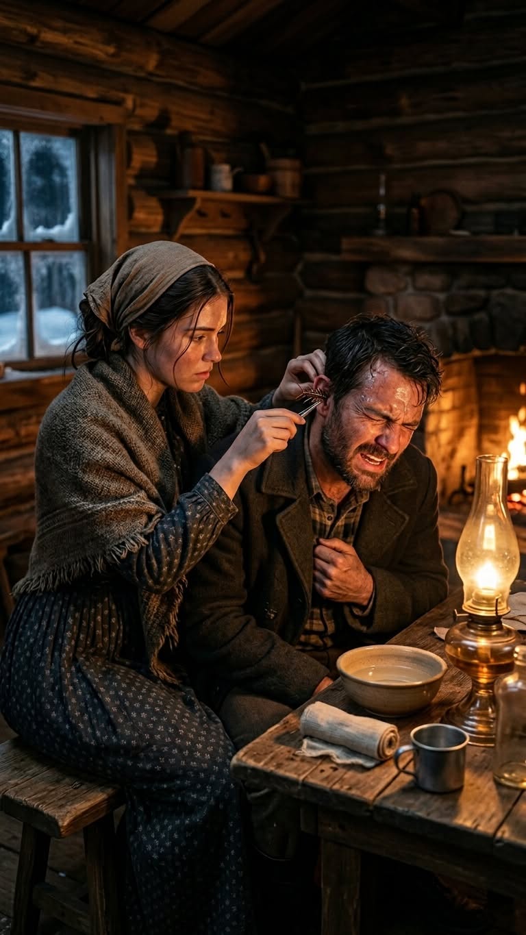 "HE BOUGHT A WIFE TO SETTLE A DEBT... BUT WHAT SHE FOUND CRAWLING INSIDE HIS HEAD CHANGED AN ENTIRE VILLAGE FOREVER"