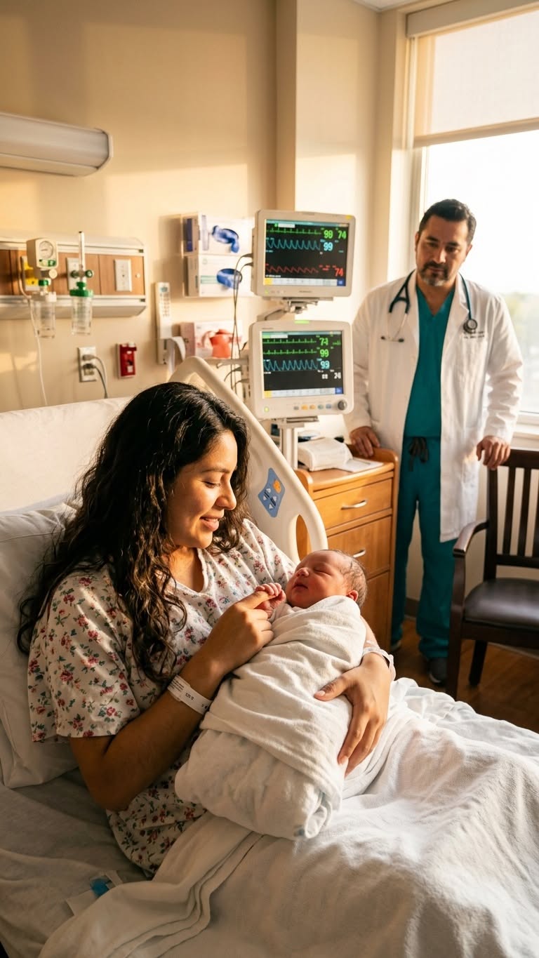 SHE GAVE BIRTH ALONE... BUT THE DOCTOR COLLAPSED IN TEARS AFTER SEEING THE BABY'S BIRTHMARK—THE SECRET HE'D HIDDEN FOR 27 YEARS WAS FINALLY ALIVE!
