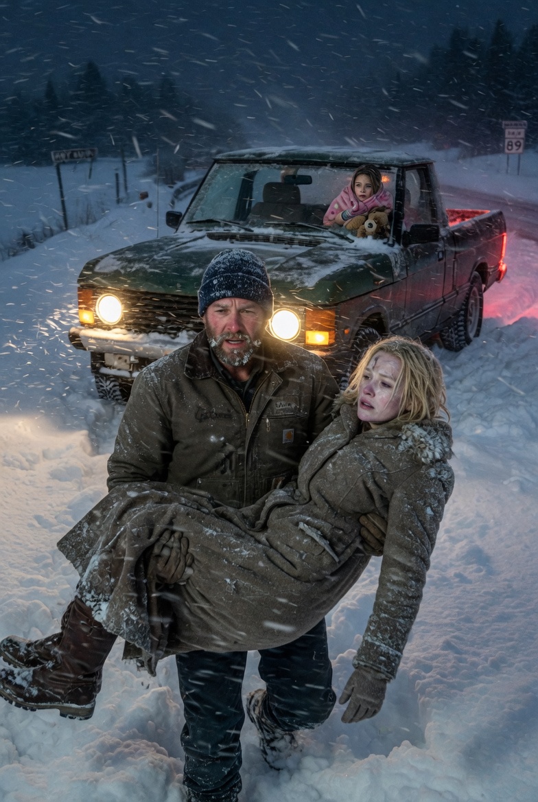🛑 HE HELPED A STRANGER IN A BLIZZARD, UNKNOWING SHE WAS A BILLIONAIRE. 10 YEARS LATER, HE FOUND OUT WHY SHE TRAPPED HIS DAUGHTER! 🛑