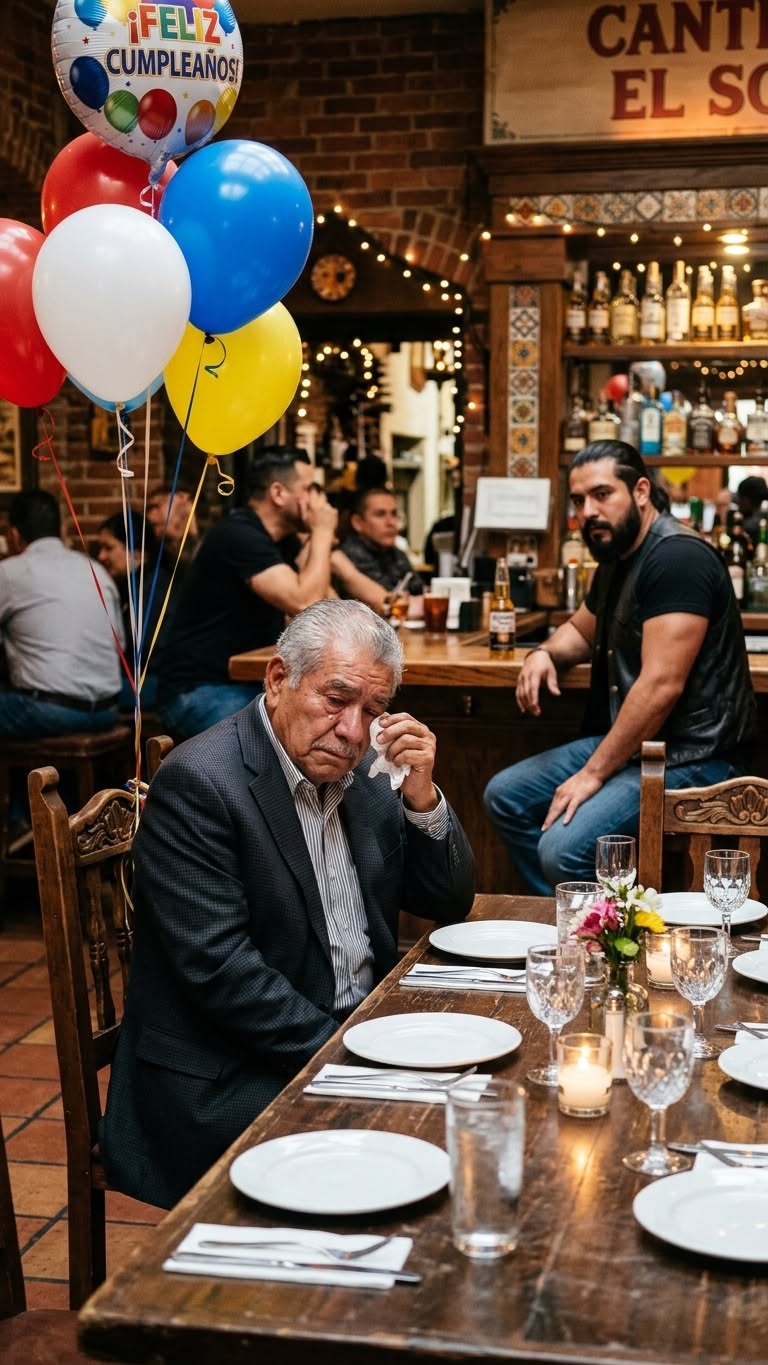 The Father Who Reserved 12 Seats for His Birthday Ended Up Having Dinner with Strangers After His Children's Cruel Betrayal