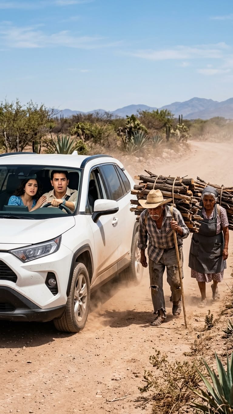 He Returned With His Millionaire Fiancée to Show Off His Success—But Found His Elderly Parents Hauling Firewood on the Road and Uncovered an Unforgivable Betrayal