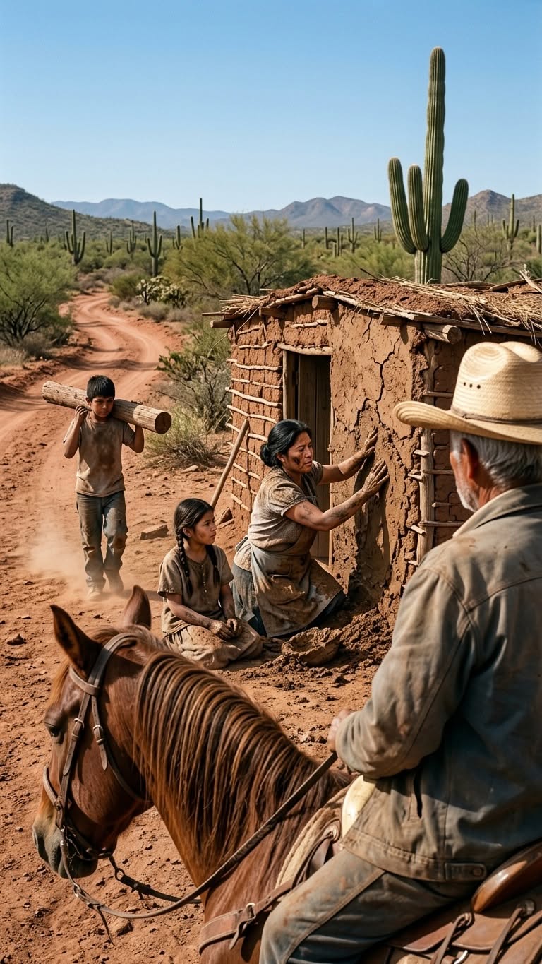 HE FOUND A WOMAN BUILDING A MUD HOUSE AND RESCUED HER—NEVER IMAGINING SHE WAS THE FAMILY HIS FUTURE SON-IN-LAW HAD ABANDONED FOR AMBITION