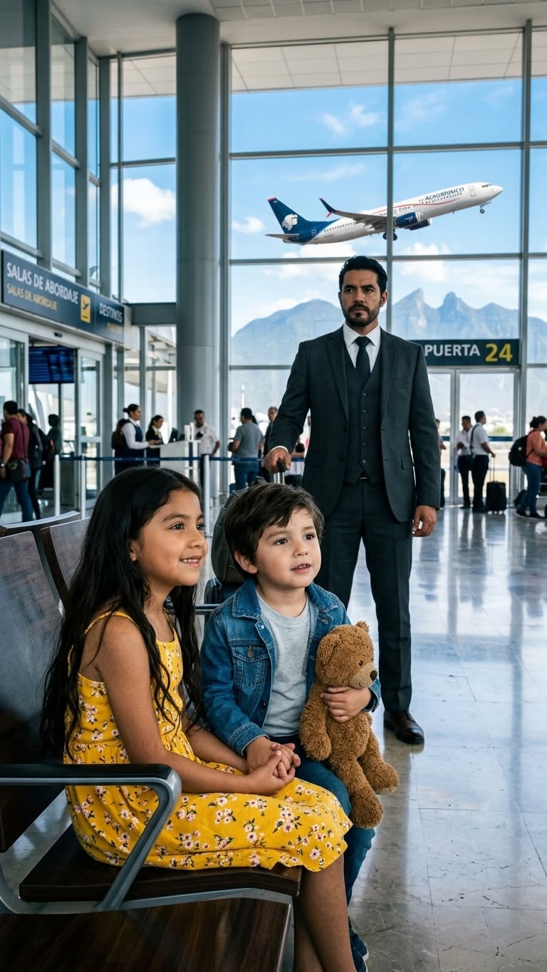 The Stepmother Abandoned the Twin Children at the Airport to Escape With the Insurance Millions—But the Only Man Who Witnessed It Was the Most Feared Boss in Northern Mexico