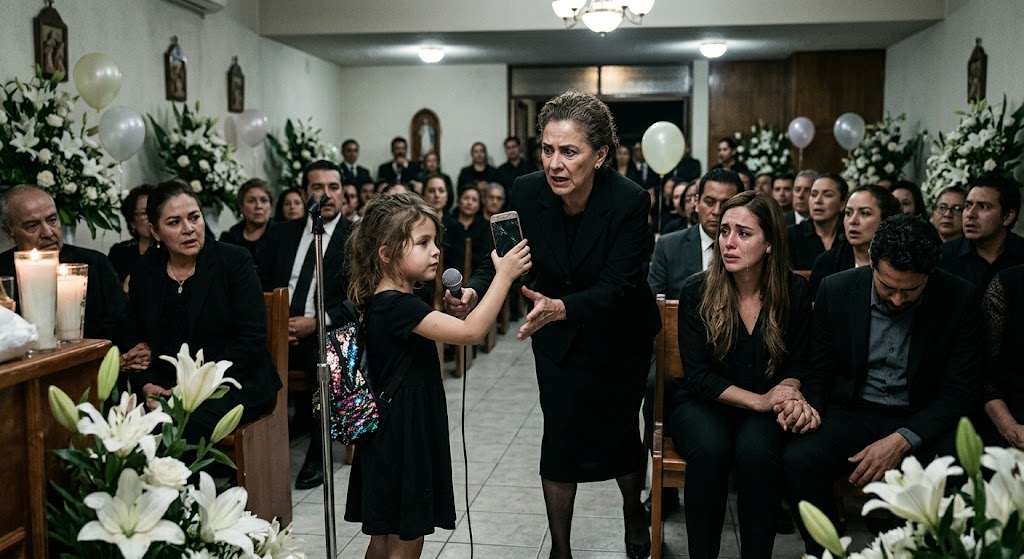 At Her Twins’ Funeral, Her Mother-in-Law Called Her a “Monster Mother”… Then Her 7-Year-Old Daughter Turned On the Phone That Exposed the Truth