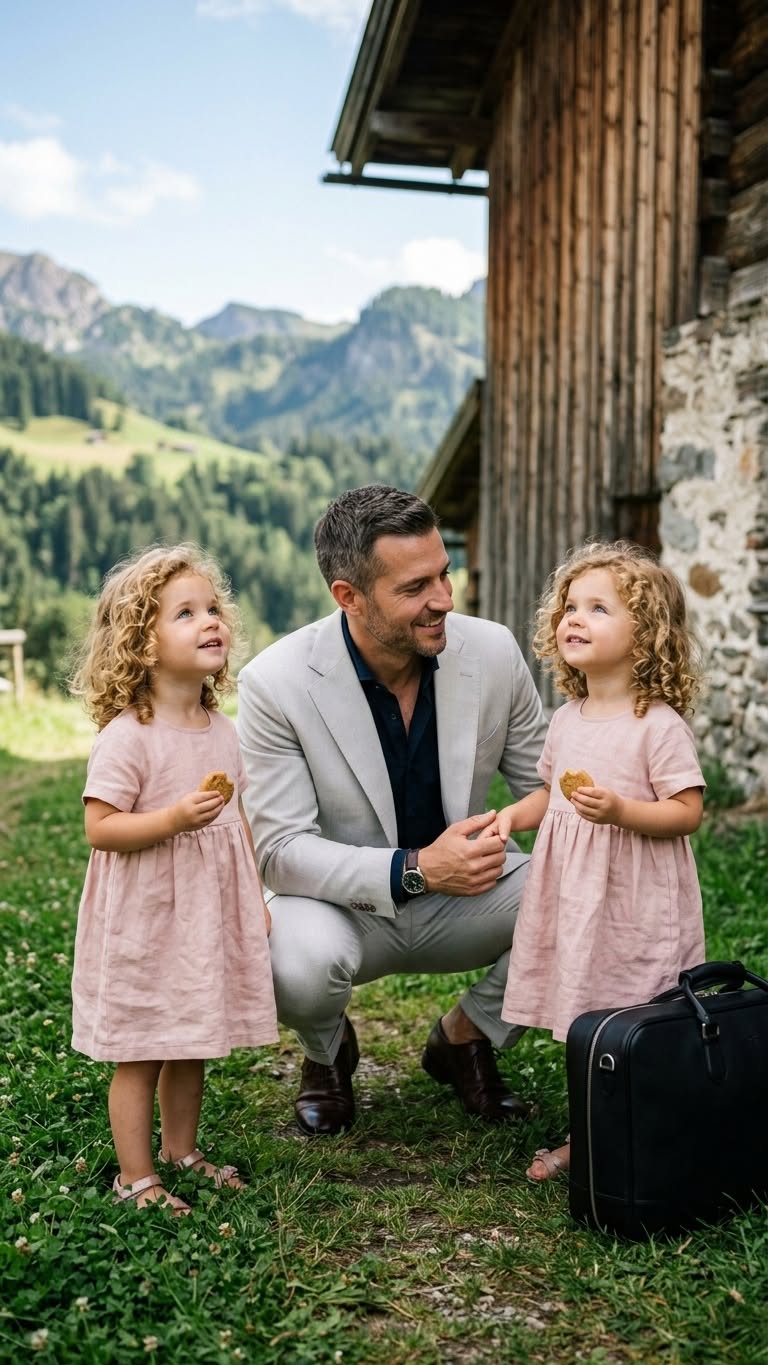 "HE THOUGHT HE WAS SAVING TWO ORPHANS—UNTIL THE MEN WITH GUNS REVEALED WHO THE GIRLS ACTUALLY BELONGED TO!"