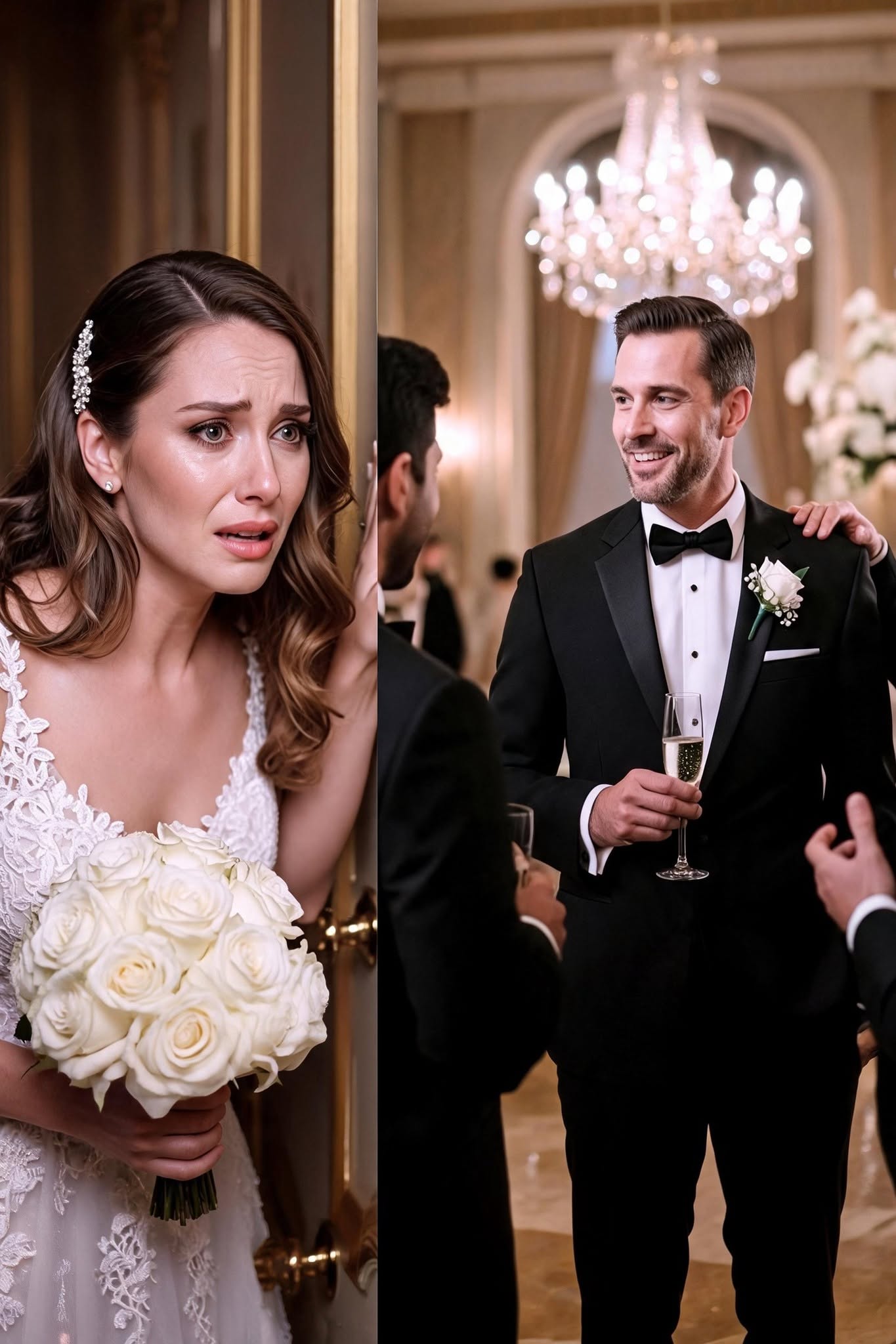 “People can lie beautifully. Tape doesn't flatter anybody.” The heavy mahogany door of the bridal suite clicked shut as Lauren stepped out to handle the frantic wedding coordinator. Left alone in the suffocating silence, Ava felt the weight of the ivory satin dress crushing her ribs.