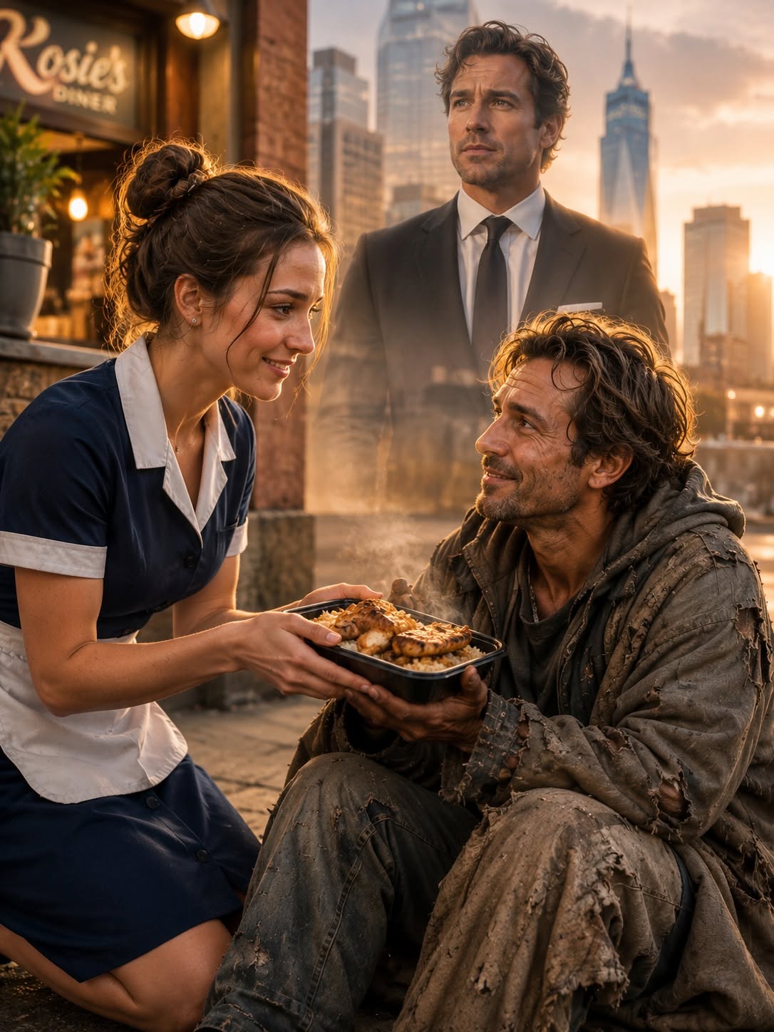 THE WAITRESS AND THE WALLET: MY HOMELESS HUSBAND’S RUTHLESS SECRET