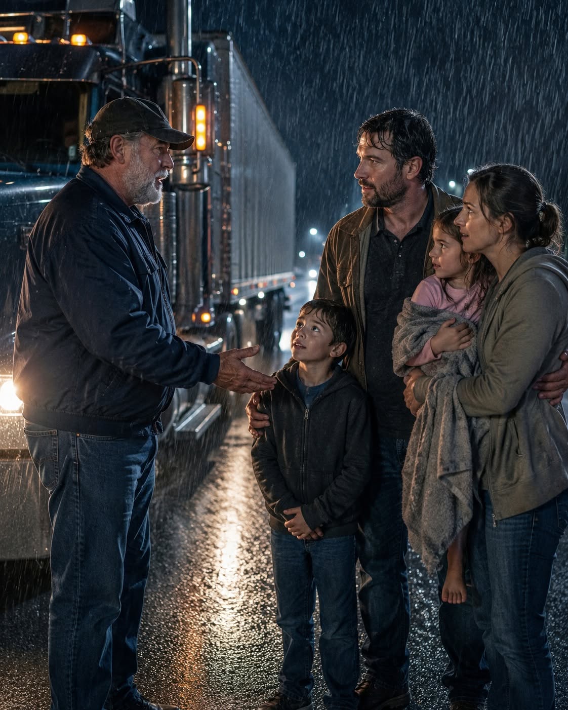He Broke His #1 Rule To Save A Family In The Rain. 6 Hours Later, His Wife’s Ghost Called His Phone.