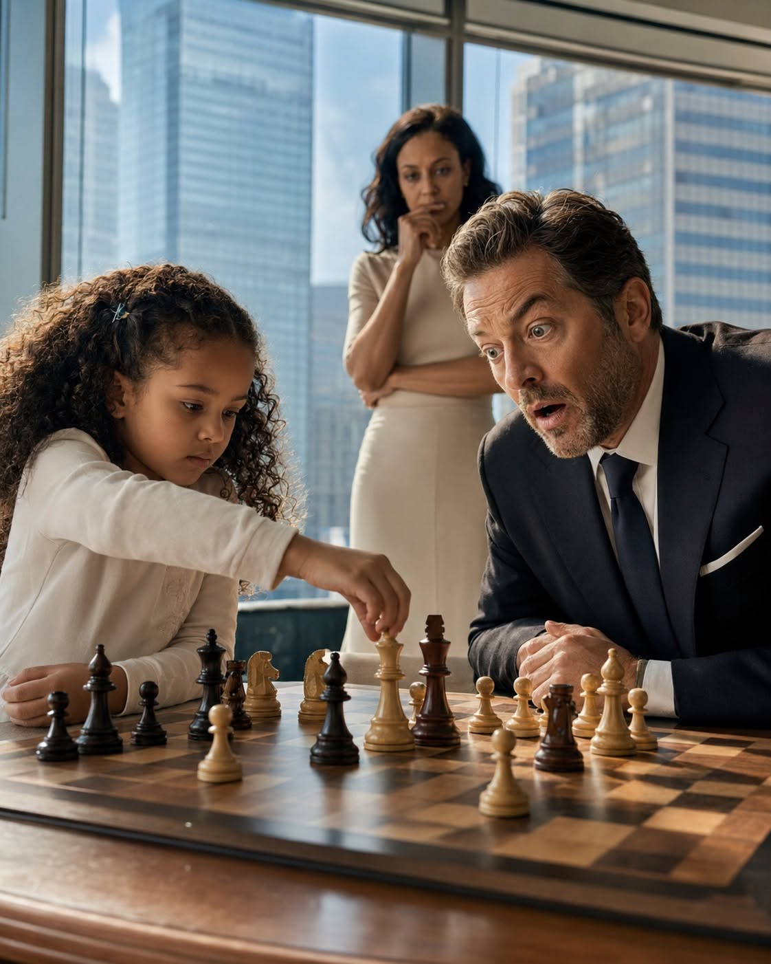THE JANITOR'S PAWN: How a 7-Year-Old Girl Destroyed a Billionaire's Empire with One Move