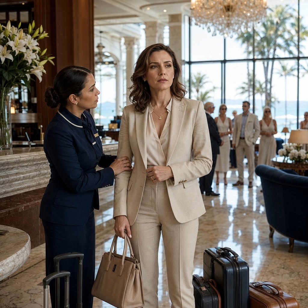 Headline: He thought he left me holding the bags. He didn't realize I was holding the keys.