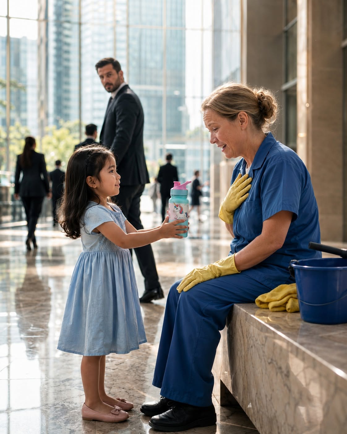 THE BILLIONAIRE'S SINS: He Ignored The Dying Cleaning Lady In His Glass Tower, Unaware She Held The Terrifying Secret About His Daughter's True Identity!