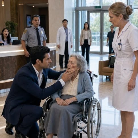 The silence in the lobby of St. Aurelia Medical Center was no longer just quiet; it was heavy, suffocating, and charged with an electric terror.