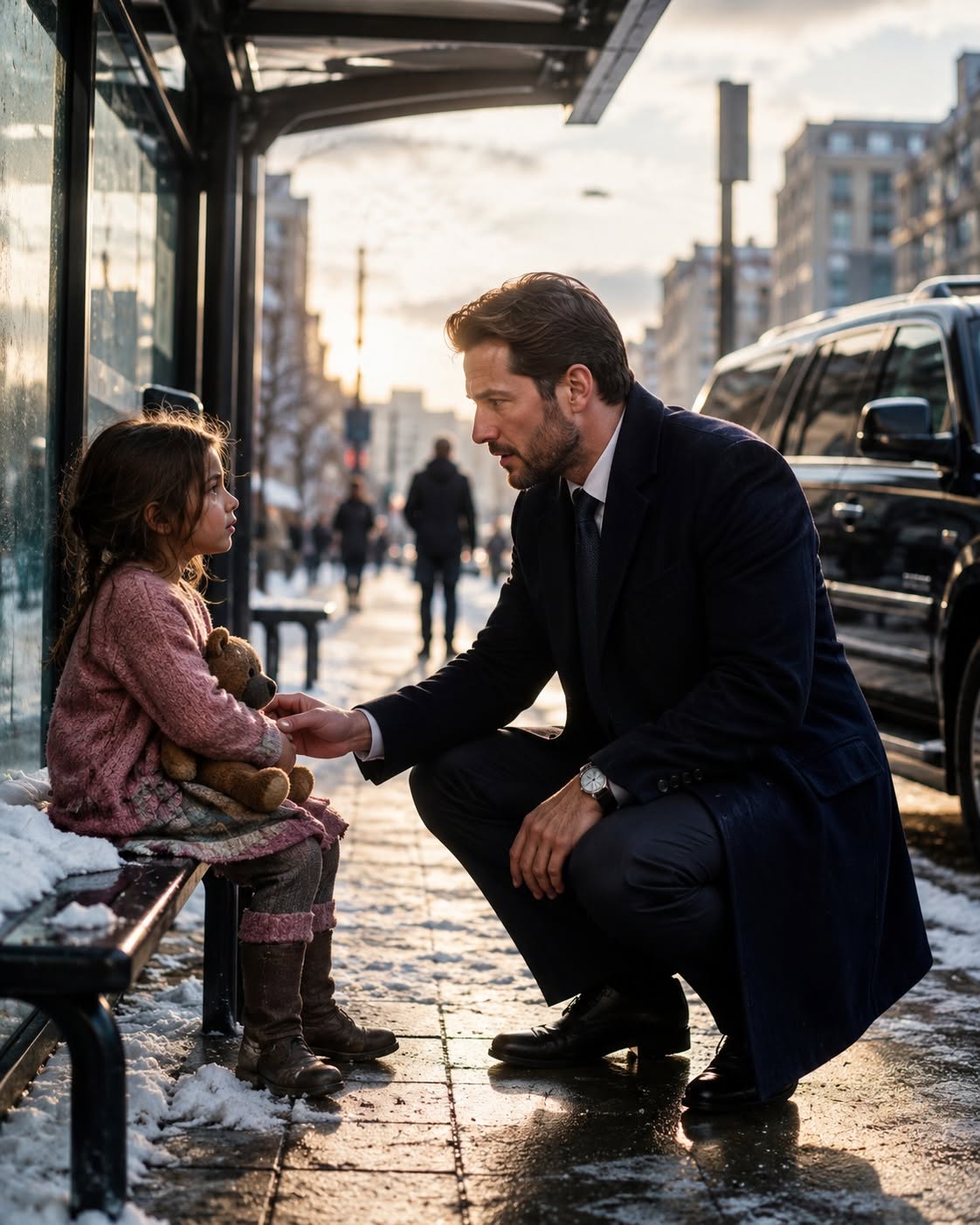 "He thought she was just a freezing orphan. When she whispered 'Papa,' he realized his late wife had a secret that would burn his empire to the ground."