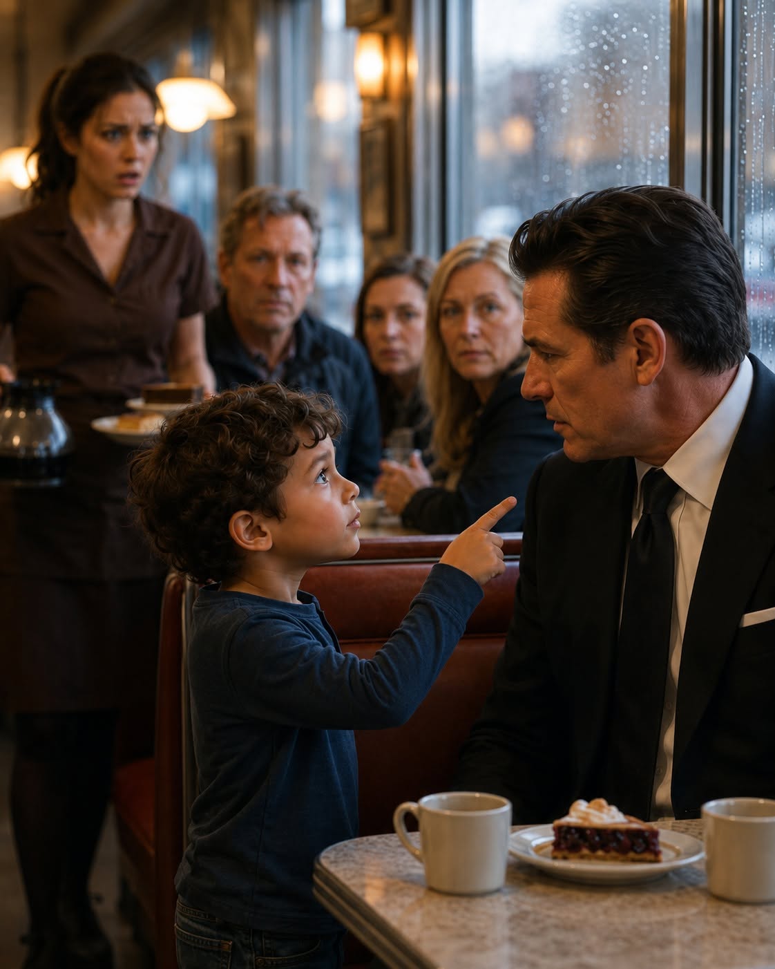 “Sir, You Have My Eyes” The Waitress, The Mafia King, and the Secret Heir