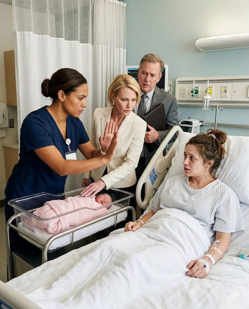 Malcolm Reyes stood tall in the doorway, his tailored suit completely out of place in a hospital corridor, yet his presence commanded the entire floor. He did not look like a corporate suit stepping into a family dispute; he looked like a prosecutor walking into a trap he had spent all night setting.