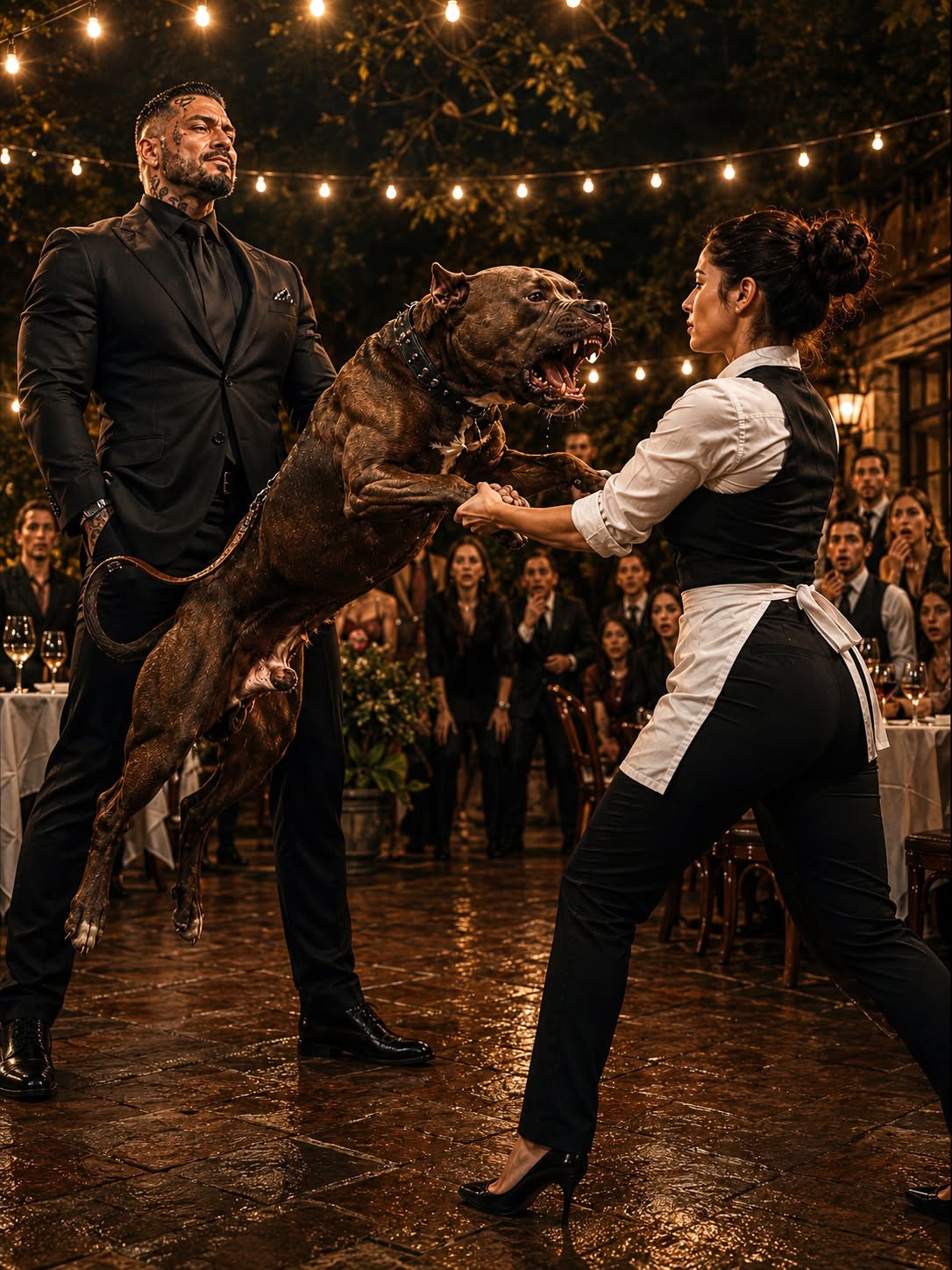 THE SILENT MASTERMIND: Why the Mafia Boss's Killer Dog Bowed to a Waitress