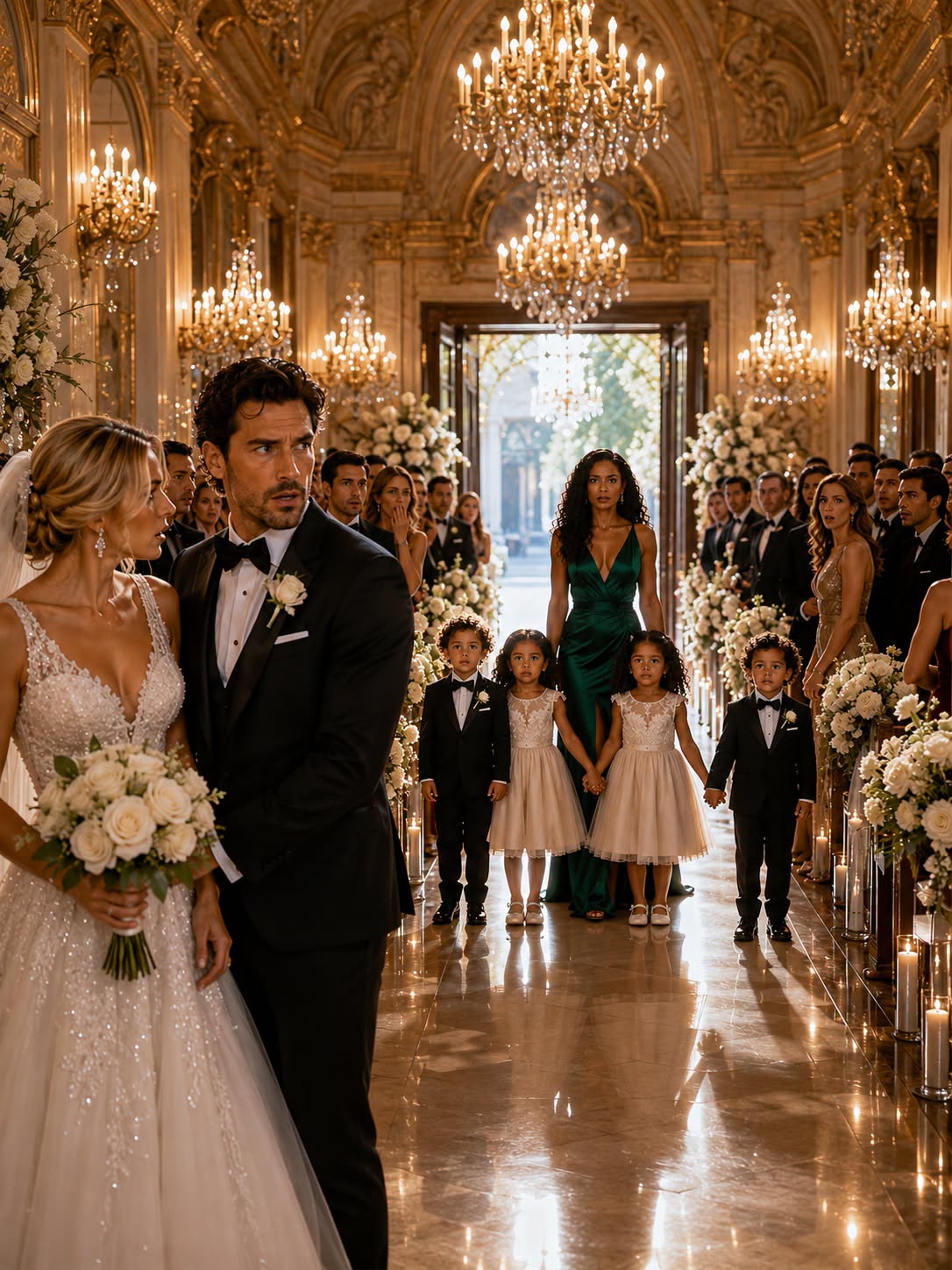 🚨 THE SCANDAL OF THE CENTURY! A billionaire divorces his "barren" wife for a younger mistress—but at the exact second he kisses his new bride, a hospital monitor 50 miles away reveals a secret that will destroy his entire empire! 😱🔥 #BillionaireDrama #KarmaIsReal #RevengeStory