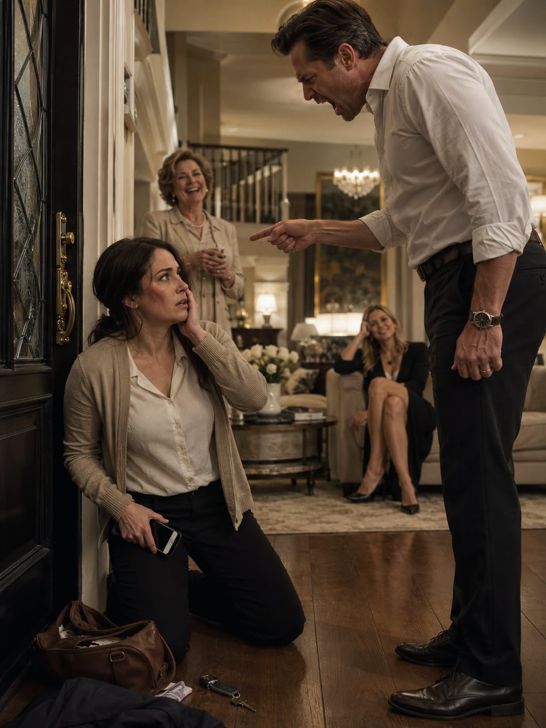 I did not wipe the blood from the corner of my mouth. I stood up slowly from the hardwood floor, keeping my head slightly bowed so Kevin wouldn’t see the absolute lack of fear in my eyes.