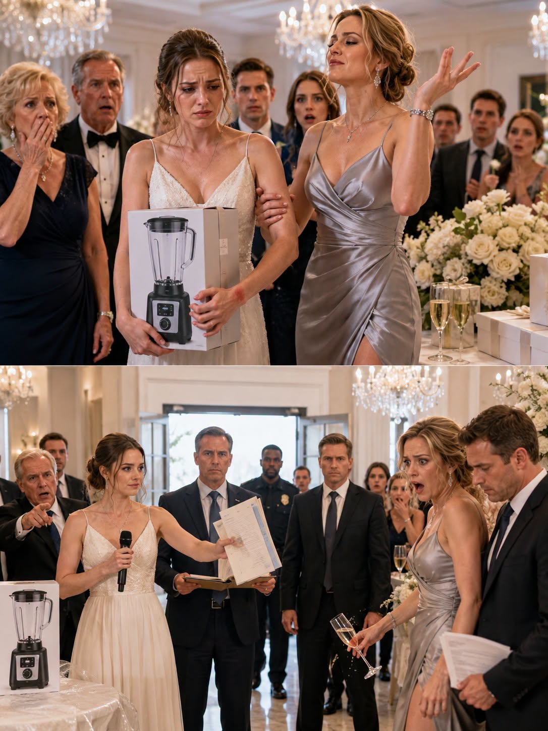 "MY SISTER STOLE MY $18,000 WEDDING FUND AND GIFTED ME AN $89 BLENDER. SHE THOUGHT I’D STAY SILENT TO SAVE FACE—UNTIL I INVITED HER BANK MANAGER TO THE BRIDAL BRUNCH."
