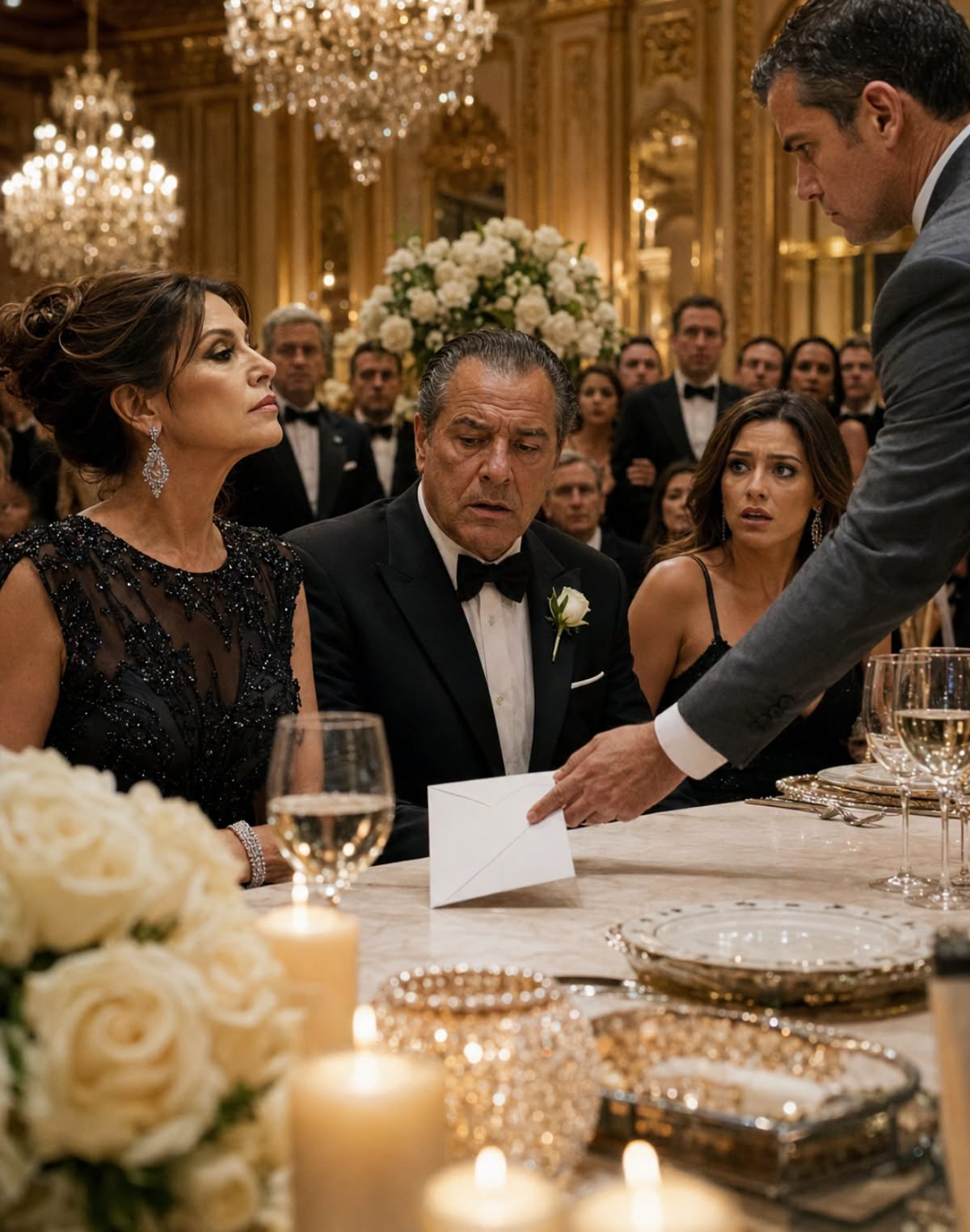 The silence that descended upon the Palazzo Duca ballroom was not the polite hush of an audience waiting for a performance. It was the heavy, suffocating silence of a room full of apex predators who had just smelled blood in the water.