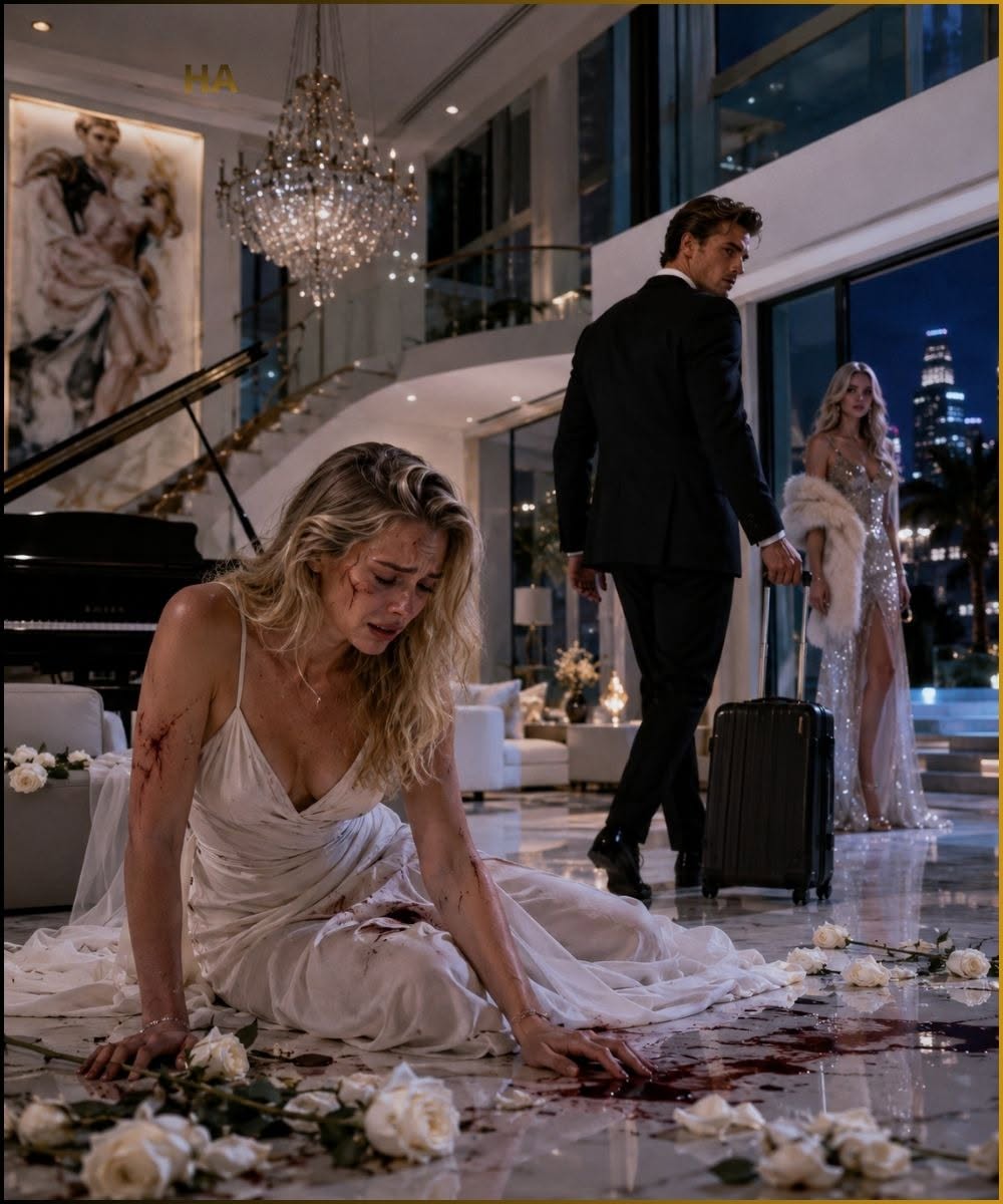 "HE LEFT HIS BLEEDING WIFE FOR A FAKE HEIRESS—BUT HE HAS NO IDEA WHOSE EMPIRE HE JUST STOLE"
