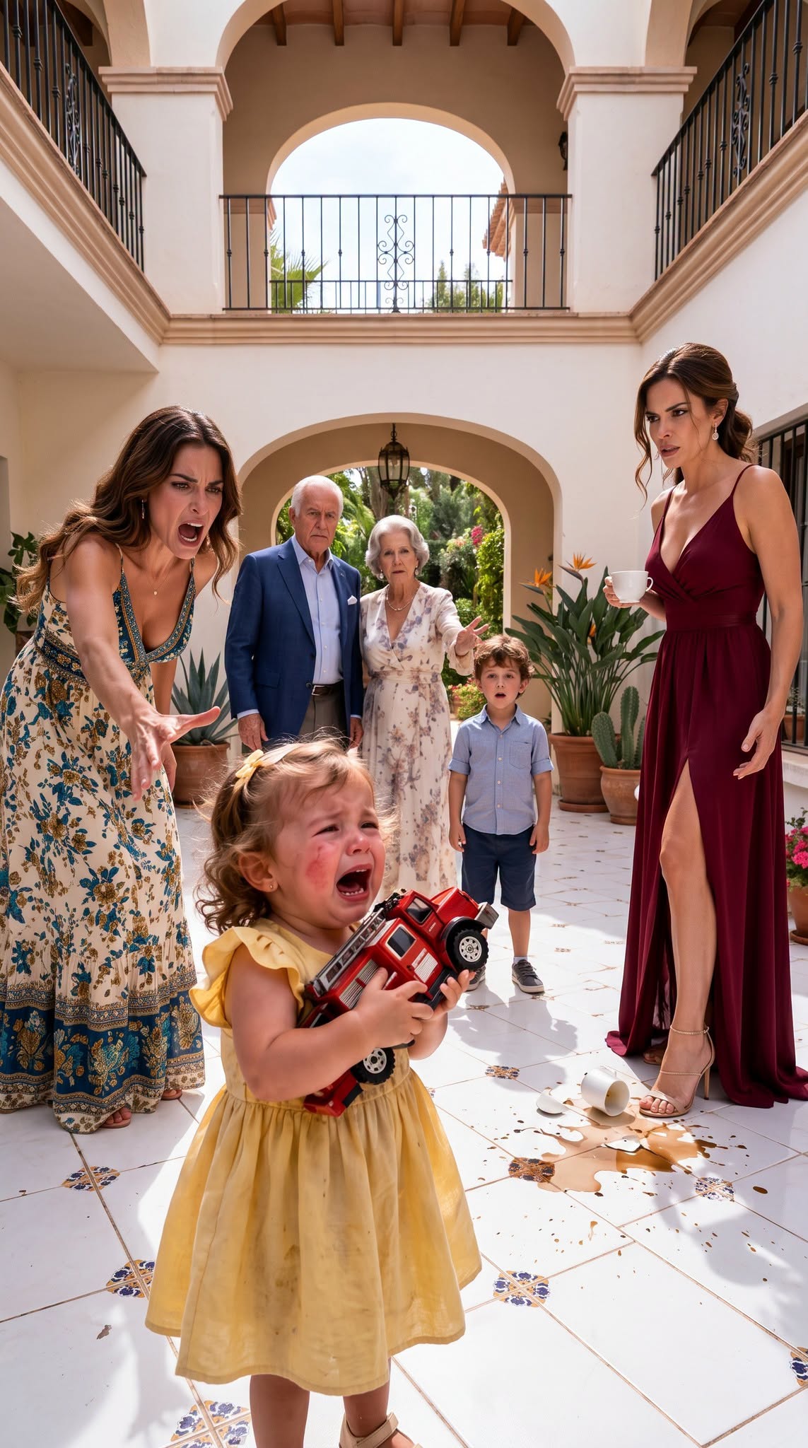 I CAN'T BELIEVE SHE THREW BOILING COFFEE AT MY 2-YEAR-OLD DAUGHTER OVER A TOY… BUT SHE NEVER REALIZED A HIDDEN SECURITY CAMERA WAS RECORDING EVERYTHING