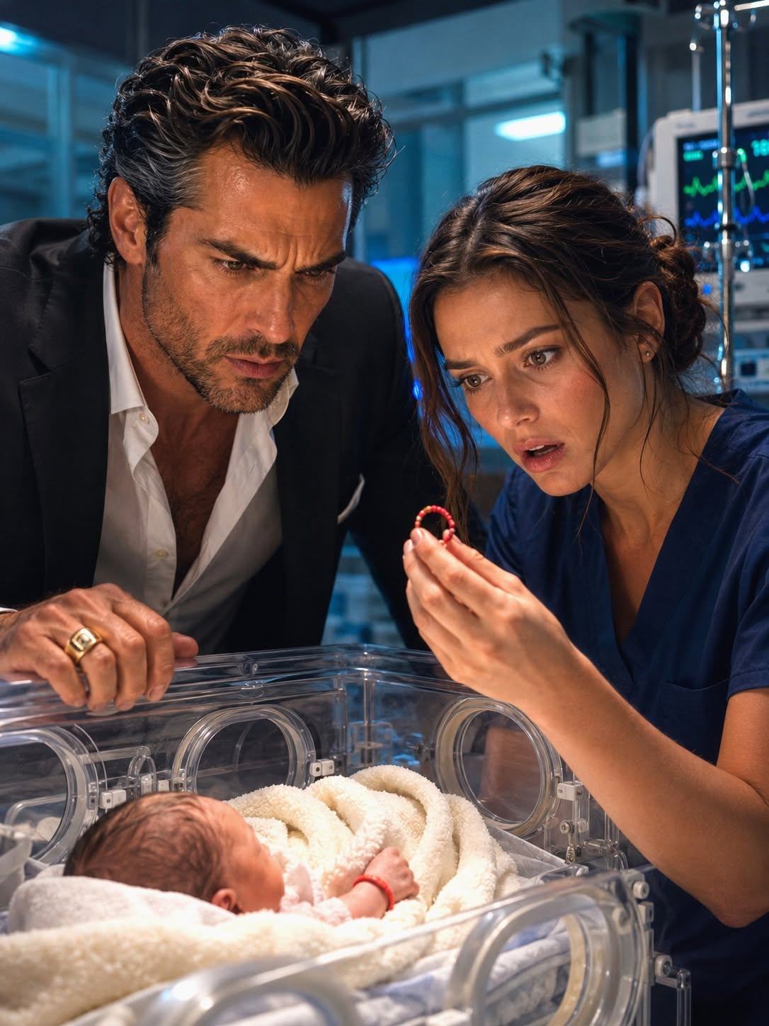 THE MAFIA BOSS’S NEWBORN WAS DYING—UNTIL A NURSE WHISPERED, “THAT ISN’T YOUR SON.”