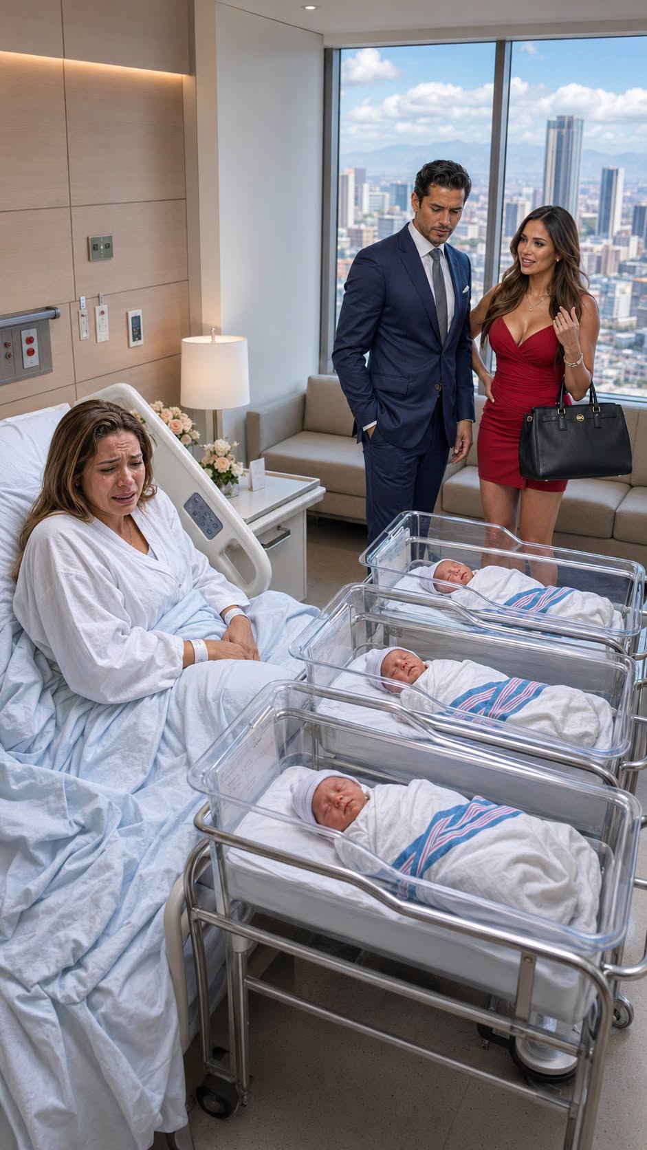 THE TRIPLETS' REVENGE: THE BILLIONAIRE HEIRESS HE TRIED TO DESTROY