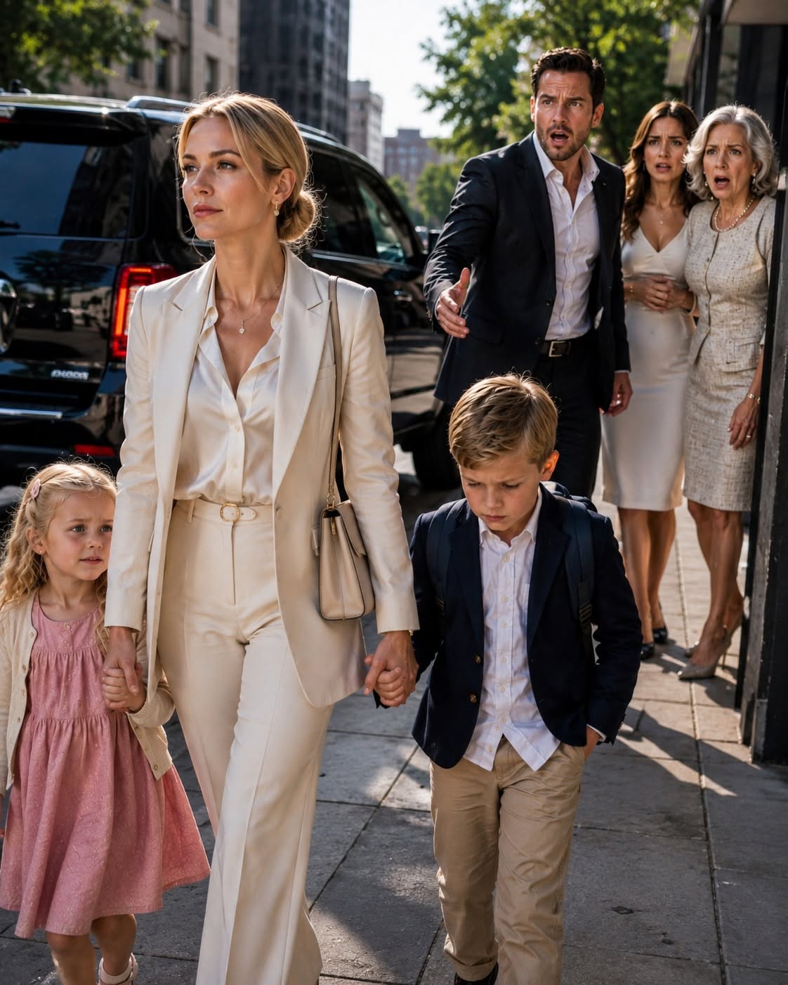 The private waiting room of the Saint Jude Elite Prenatal Clinic smelled faintly of expensive jasmine and cold ambition. Adrian Castillo slung his designer coat over the plush velvet armrest, checking his luxury wristwatch for the third time in two minutes.