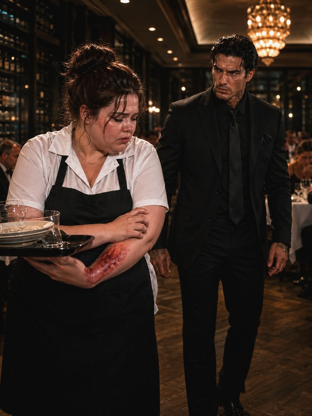 😱 THE WAITRESS SAID "IT HURTS WHEN I SIT"—BUT ONLY THE MAFIA BOSS NOTICED THE DARK TRUTH BEHIND HER PAIN! (Must Watch Till The End!) 💥