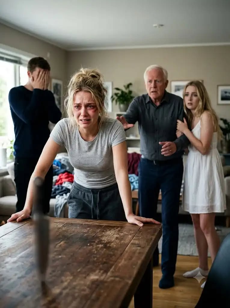 "In this house, my son's wife washes even her sister-in-law's underwear. If you don't like it, the door is right there."