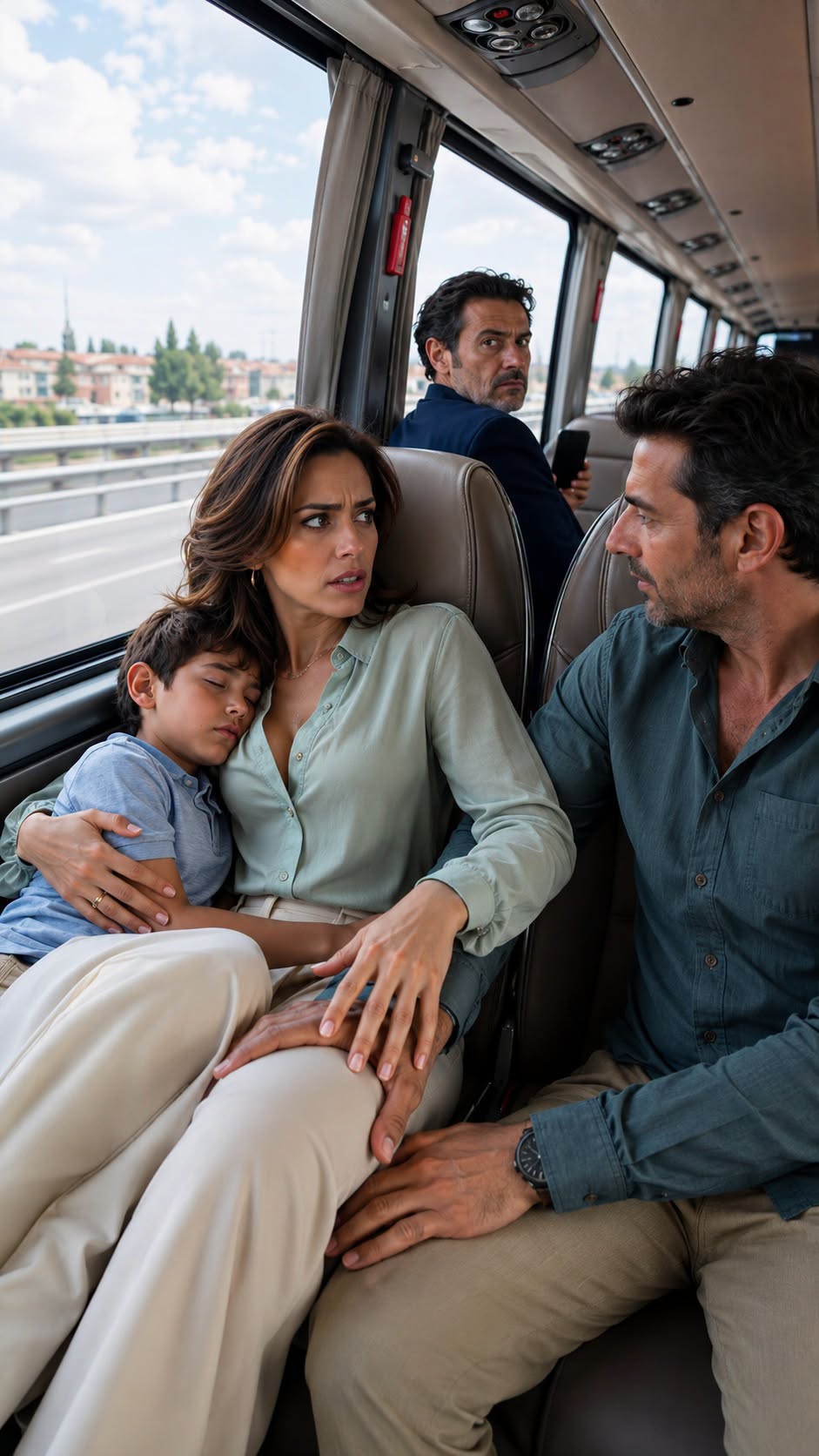 A Stranger Brushed Against Her for Three Hours on the Bus… But the Message Hidden Inside His Handkerchief Exposed Her Family’s Darkest Secret