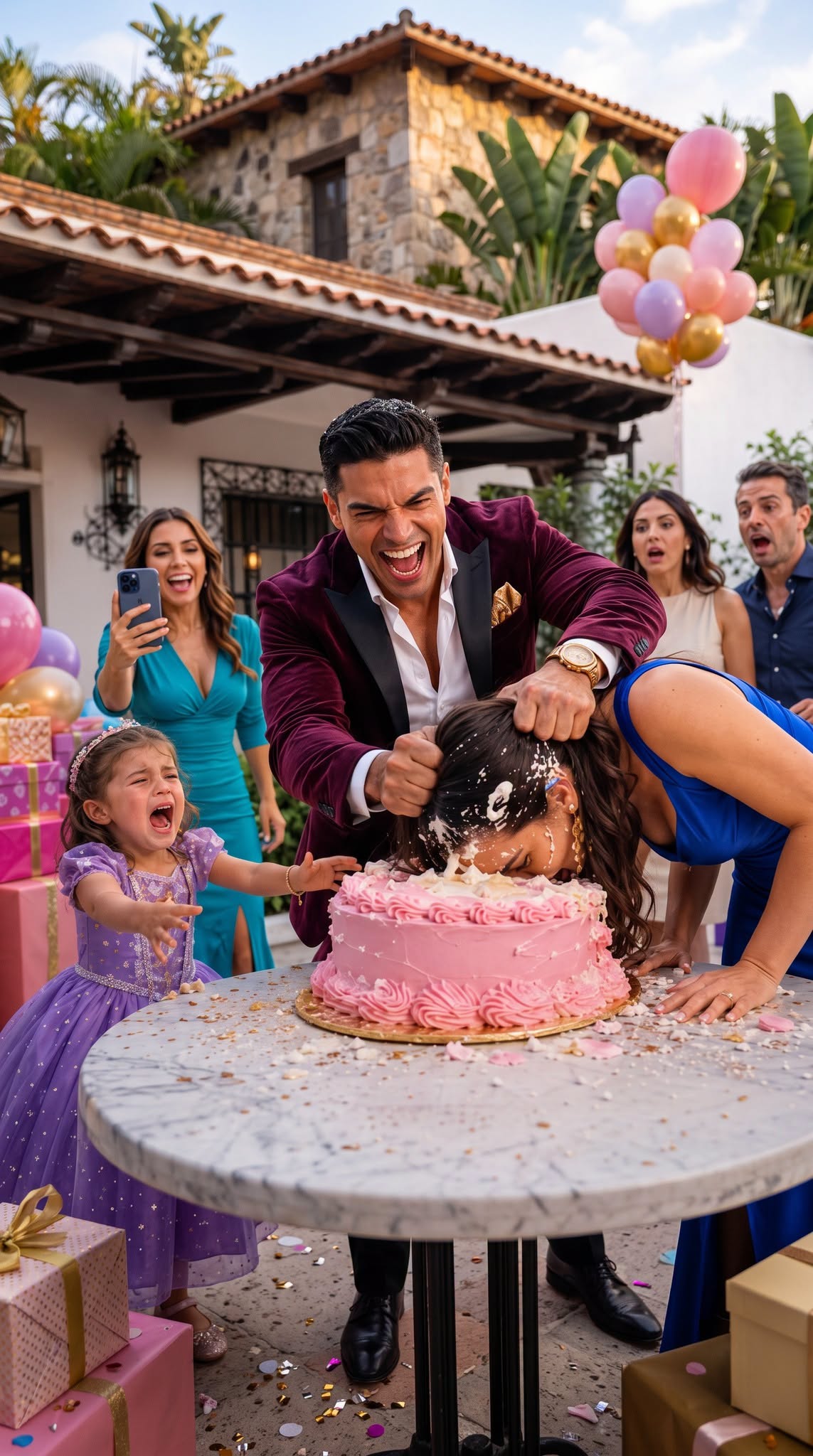 My Husband Smashed My Face Into the Birthday Cake in Front of 47 Guests. That Night I Left—but a Stranger Recognized the Ring I Had Been Hiding.
