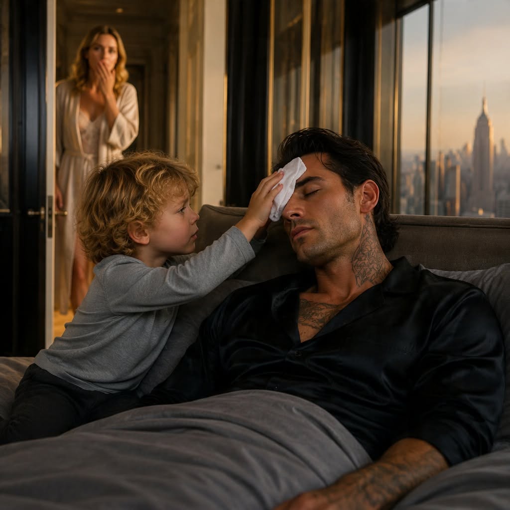 MY FOUR-YEAR-OLD SON SAT BESIDE A DYING CRIME BOSS—THEN HE WHISPERED THE NAME HIS MOST TRUSTED MAN FEARED IN THAT LOCKED ROOM