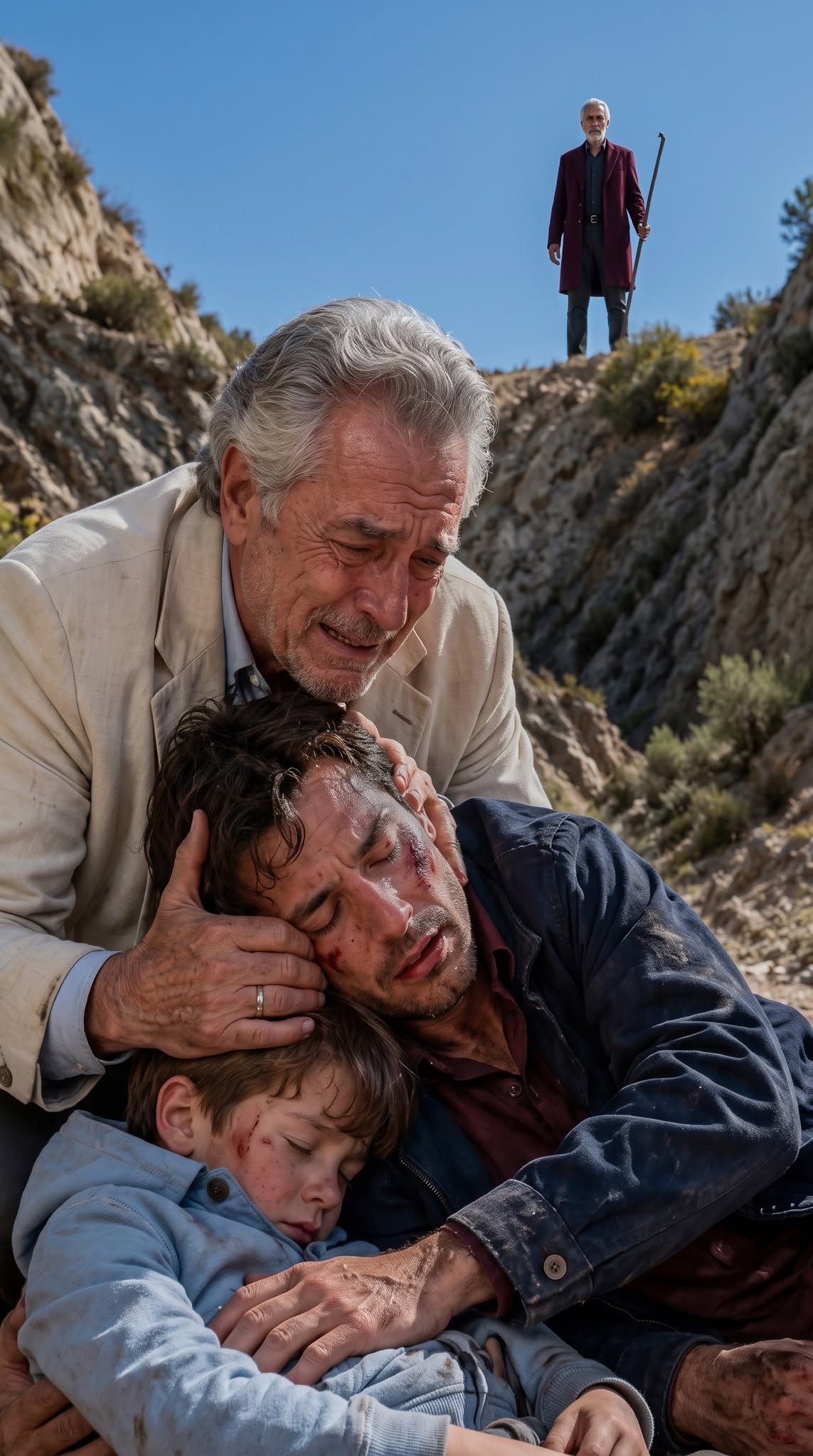 I Found My Son Shielding His Six-Year-Old Boy at the Bottom of a Ravine. His Father-in-Law Thought Money Could Bury Them Both—But He Had Chosen the Wrong Family.