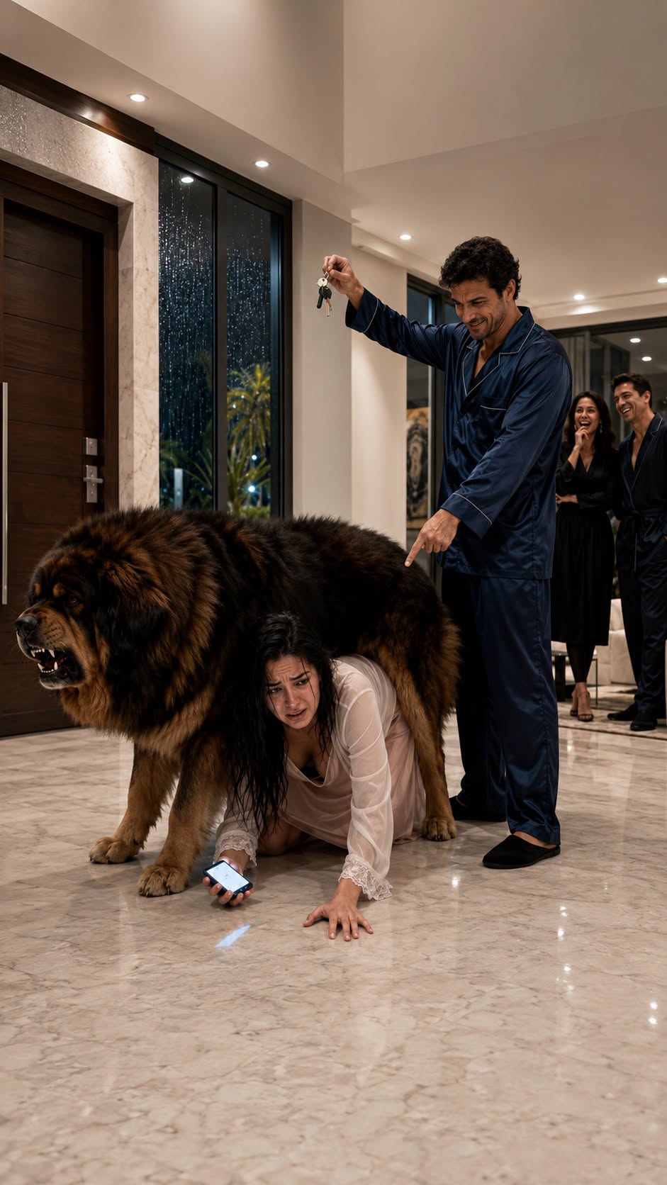 My Husband Locked the Door After My Father Died and Ordered Me to Crawl Under His Dog Three Times. Three Hours Later, His Empire Began to Crumble.