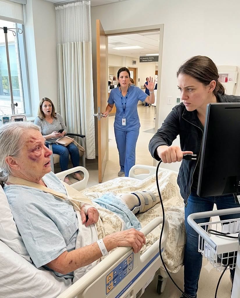 The hospital room was suddenly freezing, or perhaps that was just the shock radiating through my broken ribs.