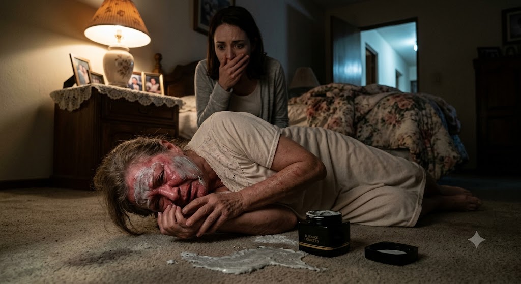 HE GAVE HIS WIFE A “LUXURY ANNIVERSARY CREAM”… BUT WHEN HIS MOTHER STOLE IT, A TERRIFYING SECRET EXPLODED